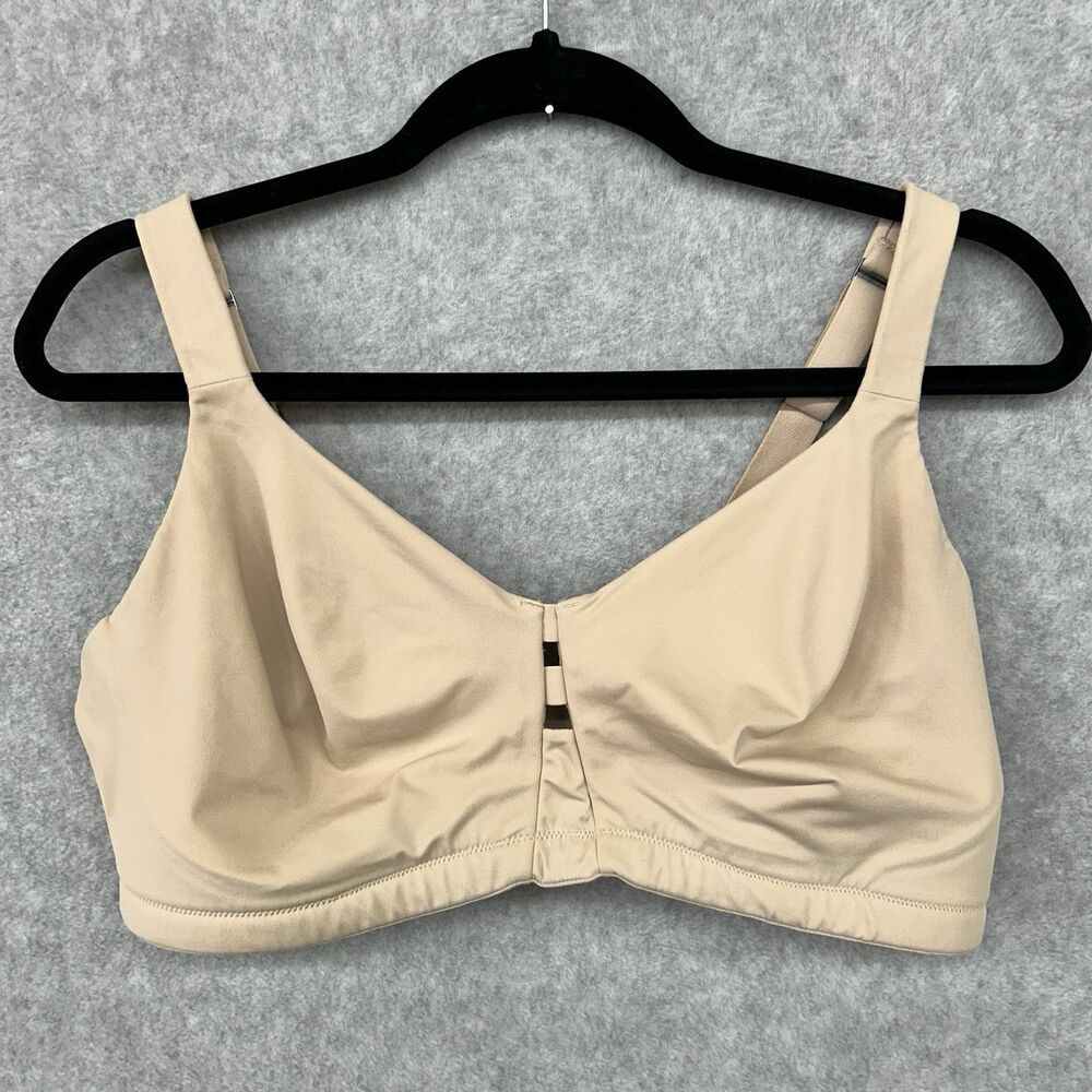 SPANX Women's Low Profile Wireless Minimizer Bra 40DD Beige - No Padding